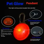 Led Luminous Dog Cat Collar Glowing Pendant Pet Leads Glow Accessories Bright Necklace Luminous Collar Night Safety Decoration - Image 4