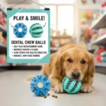 Upgrade Dog Food Ball Pet Dog Toy Interactive Rubber Balls for Small Large Dogs Puppy Cat Chewing Toys Pet Tooth Cleaning - Image 3