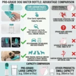 Outdoor Portable Pet Water Bottle Leakproof Large Capacity Dog Travel Drinking Water Feeder for Puppy Cats Pets Pug Accessories - Image 4