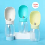 Portable Dog Water Bottle 300ml Leakproof Travel Pet Bowl for Small Large Dogs Hiking Outdoor Dispenser French Bulldog Supplies - Image 2