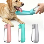 550ML Dog Water Bottle Portable Foldable Dogs Water Dispenser for Outdoor Walking Hiking Leak Proof Puppy Water Cup Pet Supplies