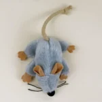 Plush Cat Toy Mouse Realistic Moving Tail with Sound Interactive Kitten Toys for Indoor Cats Hunting Game Play Pet Supplies - Image 4