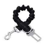 Popular new reflective dog car seat belts with shock absorption function adjustable length pet car seat belts - Image 3