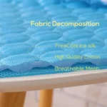 Summer Pet Mat Cooling Dog Pad For Dogs Cat Blanket Sofa Breathable Pet Bed Washable Self Cooling Cat Ice Pad Pet Supplies - Image 3