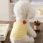 Fashion Dog Vest Suspender Dog Vest Chihuahua Bichon Breathable Thin Shirt Puppy Cat Casual Shirt Summer Pet Costume - Image 4