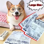 Pet Sniffing Ringing Crinkle Paper Sounding Toy Interactive And Bite-Resistant Newspaper Squeaky Toy Tear-Proof Dog Squeaky Toys