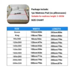 Waterproof Non-Slip Dog Bed Cover and Pet Blanket Sofa Pet Bed Mat, Soft and Breathable Mattress Cover - Image 4