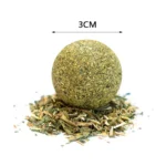 1~5PCS Natural Catnip Cat Wall Stick-on Ball Toys Treats Healthy Natural Removes Hair Balls To Promote Digestion Cat Grass Snack - Image 6