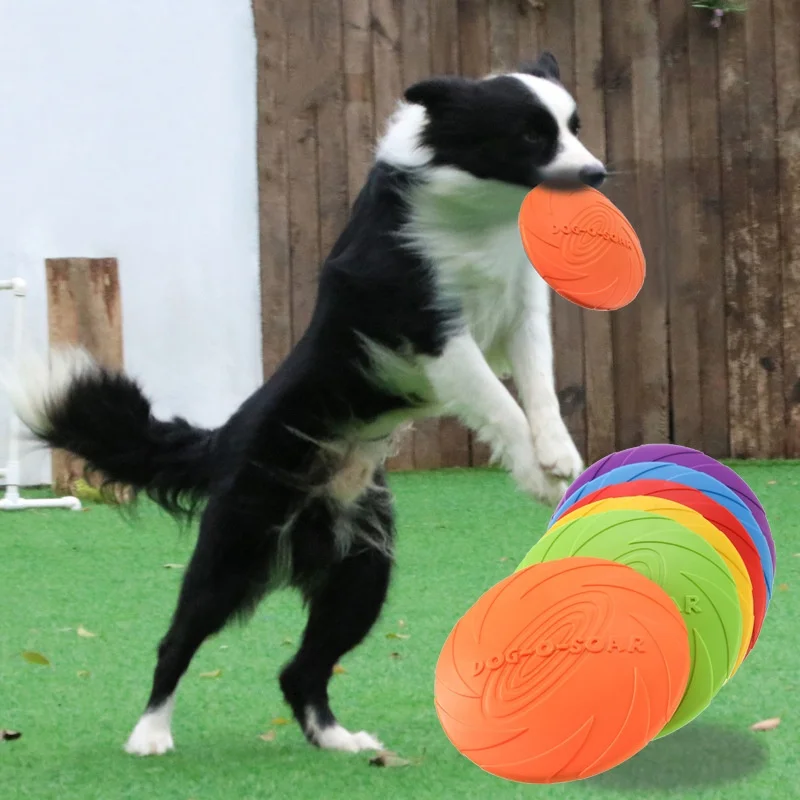 kf-Se7be10495a0f40b1a2951665b2d49c94t Interactive Silicone Flying Saucer Toy for Dogs And Cats Chew Resistant Flying Disc Pet Game Perfect for Puppy Training Fun - Image 1