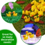 100/200Pc/set Mini Resin Ducks Tiny Duck Miniature Figures Bulk Little Duck Charms for Party, DIY Micro Landscape Decorations - Image 5