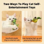 1-3Pcs The pet cat toy emulates the sound bird to amuse the cat elastic rope to relieve boredom and resist scratching and biting - Image 2