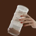 Practical Plastic Multi-Layer Cat Food Box Sealed Moisture-Proof Dog Snacks Storage Box Cute Cat Food Bucket Outdoor - Image 5
