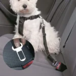 2/4 Pet Seat Belt Adapters - Car Metal Clips for Pet Leashes, Compatible with Truck & Car Seats - Image 4