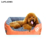 LAPLADOG Small Medium Dog Bed Cushion Luxury Pet Dogs Kennel House Puppy Cat bed 9 Colors Available Animals Supplies ZL374