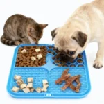 Pet Lick Silicone Mat Slow Feeder Dog Food Plate Bathing Distraction Sucker Training Feeder for Dogs Kitchen Supplies - Image 2