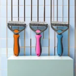 Pet Grooming Accessories High-Quality Double-Sided Stainless Steel Dog Cat Brush with Fine Bristles - Image 6