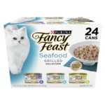 Purina Grilled Food, Wet Cat Food, Seafood, 3 oz Cans