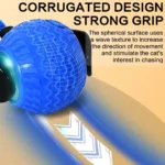 Automatic Rotating Smart LED Interactive Cat Teasing Ball Obstacle Avoidance Playful Pets Toy - Image 3