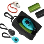 Pet Dog Poop Bag Holder Leash Attachment Adjustable Mini Travel Garbage Bag Dogs Waste Poop Bags Dispenser Pet Cleaning Tools - Image 3