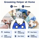 Dog Cat Grooming Hammock Fixed Bath Bag for Nail Cutting Anti Scratch Cat Trimming Restraint Bag Cat Beauty Hanging RestraintBag - Image 4