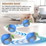 Smart Cat Toys Ball Automatic Interactive Pets Electric Rolling Teaser USB Rechargeable Kitty Moving Bouncing ball Birthday gift - Image 5