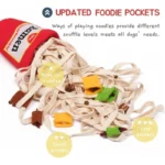 Dog puzzle toys, interactive and rich small and medium-sized dog hide and seek toys, dog sniffing food toys - Image 4