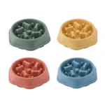 Pet Cat Dog Slow Food Bowl Fat Help Healthy Round Anti-choking Thickened And Non-slip Multiple Colors Shapes - Image 6
