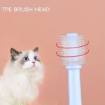 360 Degrees Pet Toothbrush Cat Brush Addition Bad Breath Tartar Teeth Care Dog Cat Cleaning Mouth Dog Cat Cleaning Supplies - Image 4