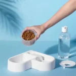 Dog and Cat Bowl-Pet Feeders and Food Bowl Set Suitable for Cats and Dogs Drinking Pet Bowl Moisture-proof New Automatic Double - Image 5