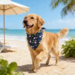 Summer Watermelon Print Pet Bandana, Adjustable Cute Dog Cat Triangle Scarf, Breathable Bib for Small Medium Large Dogs - Image 3