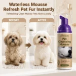 2.2oz Waterless Pet Shampoo Foam Deep Clean No Rinse Long Lasting Freshness Portable On-the-Go Pet Cleaning Solution - Image 3