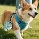 2-in-1 Portable Dog Water Bottle with Lanyard Hook Foldable Silicone Dog Bowl Leak-proof Compact Travel Pet Feeding Bottle - Image 2