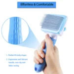 Pet Hair Remover Brush for Dogs And Cats Long Hair Grooming Comb Bath Cleaning Brush Essential Pet Supplies - Image 5