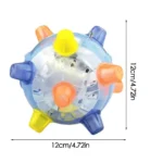 Interactive Dog Rolling Ball Toy Jumping Bouncing Ball with Lights Music Moving Dancing Pet Toy for Puppy Dogs Entertainmen - Image 6