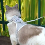 Undershirt Style Pet Leash Adjustable Cat Dog Harness Breathable Leash Convenient Pet Vest For Small Dog Cat Supplies - Image 3