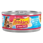 24 pack Purina Prime Filets, Ocean Whitefish and Tuna in Sauce, Wet Cat Food, 5.5 oz Can - Image 2