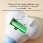 Convenient One Handed Plastic Pet Poop Clip With Storage Space for Poop Bags Used When Walking Dogs Outside - Image 3