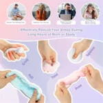 Shapeable Vacuum Squishies Sand Ball Grape Stress Ball Stress Relief Noisy Ball Desktop Squeezing Soothing Toy Birthday Gift - Image 3