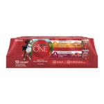 Tender Cuts in Gravy Chicken and Brown Rice and Beef and Barley Entrees High Protein Wet Dog Food Variety Pack, 13 oz Cans