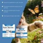 All-in-One Cat Health Powder Taurine & Multivitamin Supplement for Heart Vision Immunity Daily Dose for Kittens Adult Old Cats - Image 6