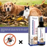 Pet Dog Cat Anti Flea Drops 100ml Insectcide Flea Lice Insect Remover Spray Flea And Tick Concentrate Formula Pet Flea Remover - Image 5