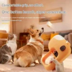 Pet Treat Launcher Dog Toy Interactive Training Snack Dispenser Cat Freeze-Dried Food Ejector Puzzle Feeding Toy for Fun