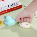 1/4pcs Axolotl Squeeze Ball Cute Fish Relax Cartoon Antistress Squishy Stress Relief Slow Rising For Adult Kids Stretch Toys - Image 4