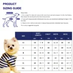 Summer Polo Shirt for Dogs Puppy Clothes Bichon Frise Chihuahua Stripe Dog Sweatshirt Dog Cooling Vest for Small and Medium Dogs - Image 6