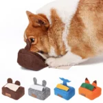 Dog Interactive Snuffle Toys Treat Dog Feeder Pet Toys Tissue Box Nosework Training Toy for Cats Dog Sniffing Toys Pet Supplies - Image 4