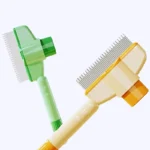 Dog Comb Pet Hair Remover One Button Dogs Brush Self-cleaning Cat Brush Massage Combs for Dog Grooming Brushes for Pet Products - Image 3