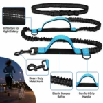Pet Retractable Belt Leash For Running Reflective Retractable Hand Free Dog Leash with Adjustable Waist Rope For Outdoor Running - Image 11