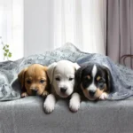 1pcs Ultra-Soft Paw Print Dog Blankets - Machine Washable, Cozy Pet Pillow Pads for Indoor & Outdoor Use - Ideal for Small to La - Image 5