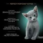 Perfect Portions Kitten Variety Flavors Pate Wet Cat Food, 2.6 oz Twin-Pack Trays 24 Pack - Image 4