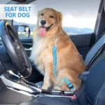 1PCS High Grade Dog Car Safety Belt Dog Safety Belt with Damping Belt and Reflective Line Adjustable Length Suitable Any Dog - Image 3